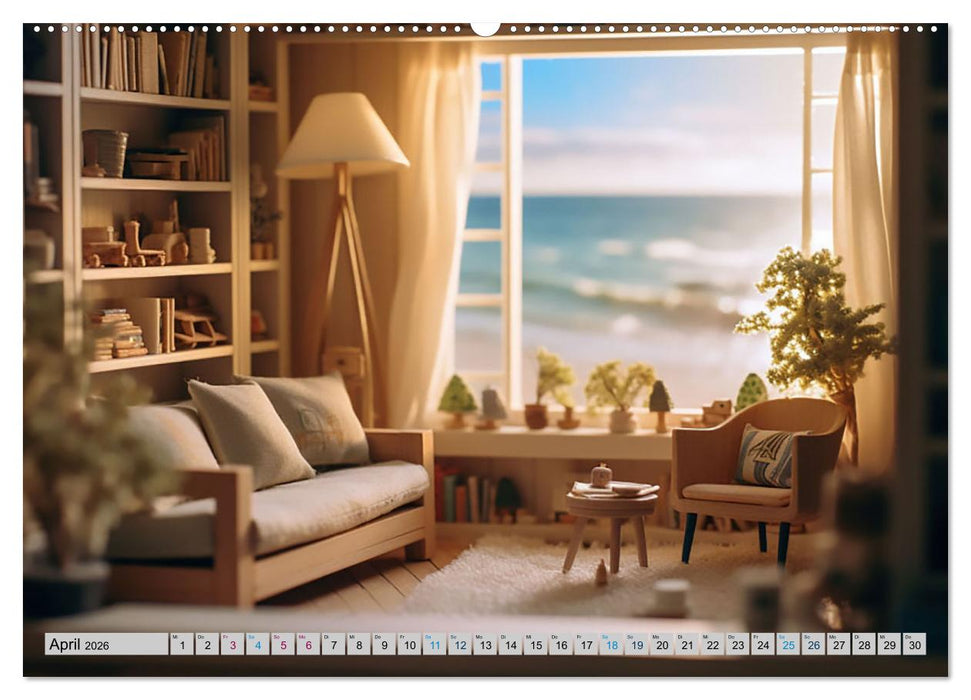 Gemütliche Miniwelten (CALVENDO Wandkalender 2026)