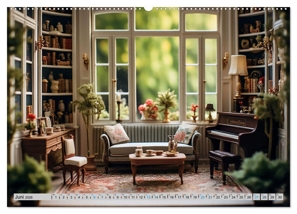 Gemütliche Miniwelten (CALVENDO Wandkalender 2026)