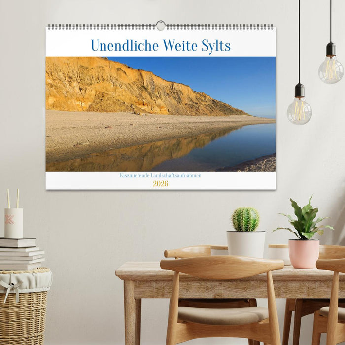Unendliche Weite Sylts - Faszinierende Landschaftsaufnahmen (CALVENDO Wandkalender 2026)