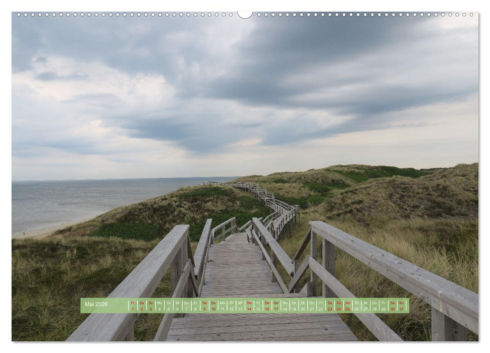 Unendliche Weite Sylts - Faszinierende Landschaftsaufnahmen (CALVENDO Wandkalender 2026)