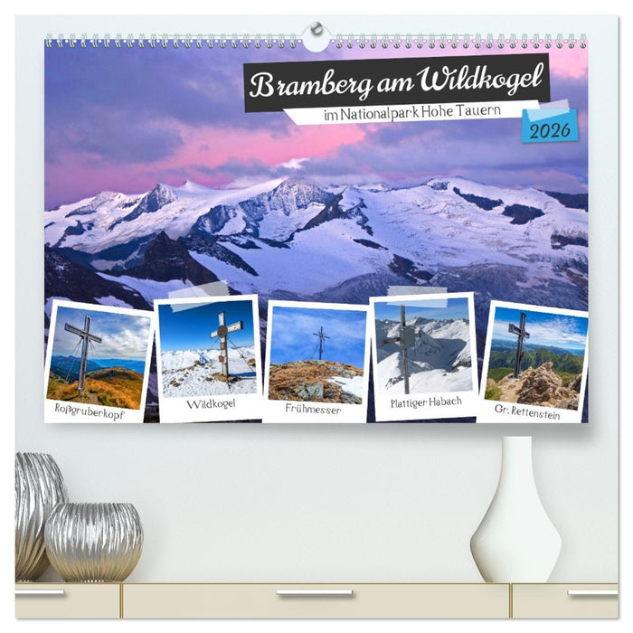 Bramberg am Wildkogel (CALVENDO Premium Wandkalender 2026)