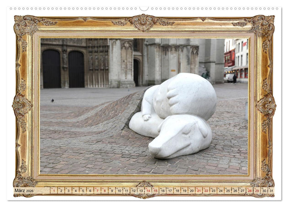 Hunde sind Kunst (CALVENDO Premium Wandkalender 2026)