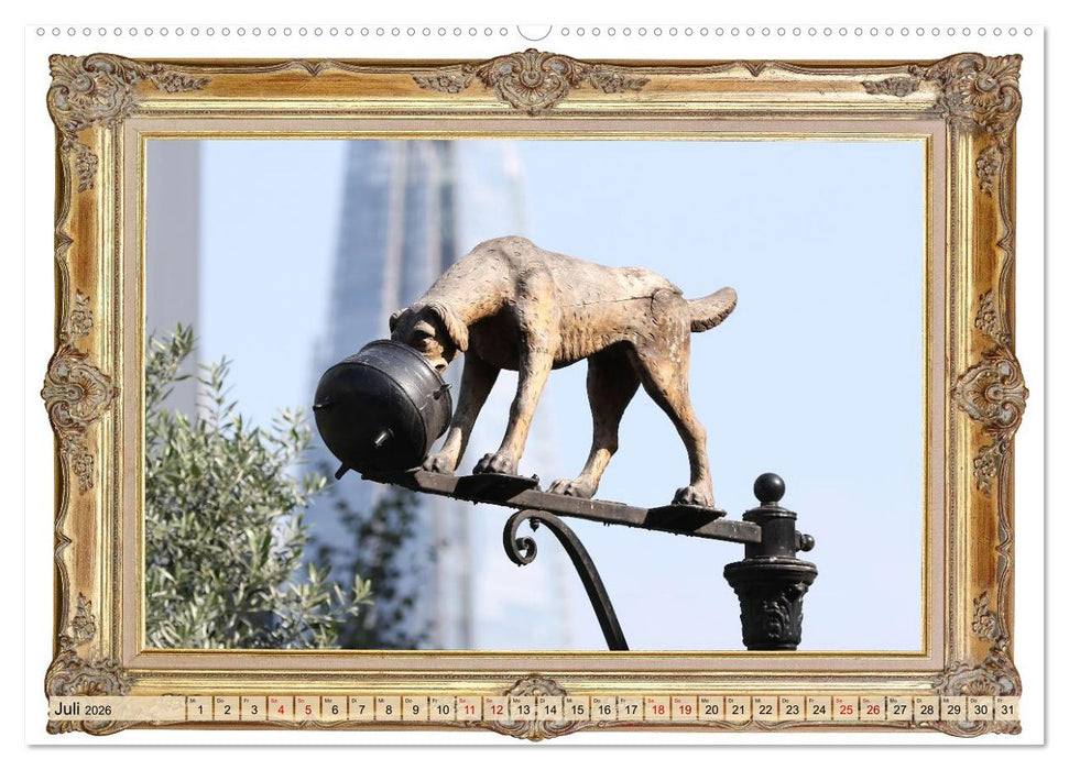 Hunde sind Kunst (CALVENDO Premium Wandkalender 2026)