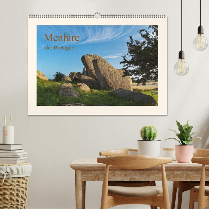Menhire der Bretagne (CALVENDO Wandkalender 2026)