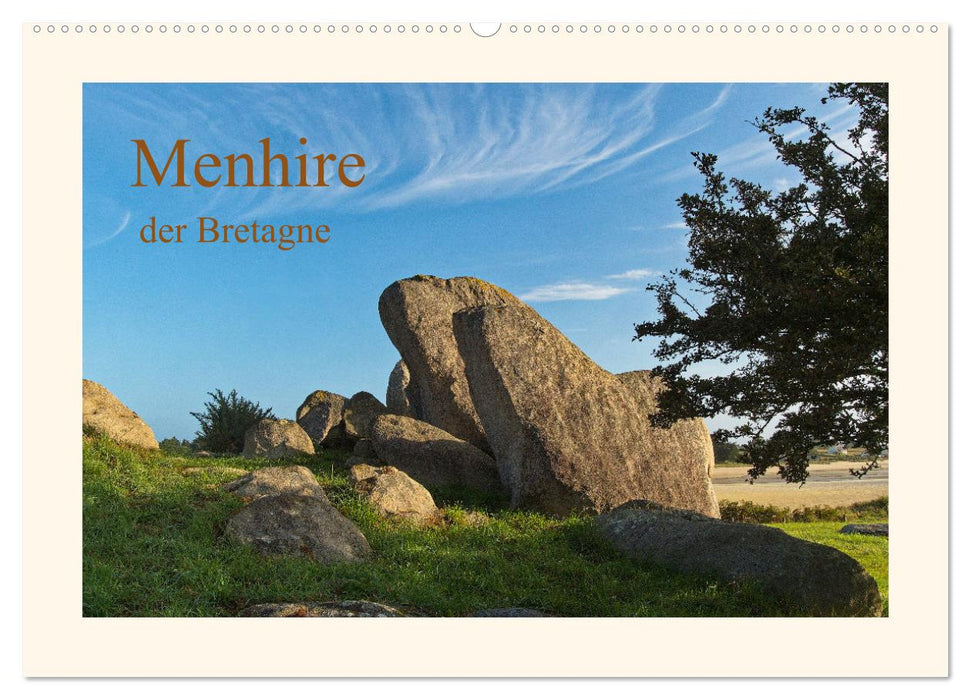 Menhire der Bretagne (CALVENDO Wandkalender 2026)