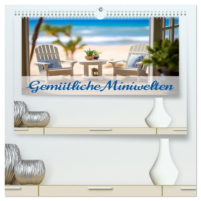 Gemütliche Miniwelten (CALVENDO Premium Wandkalender 2026)