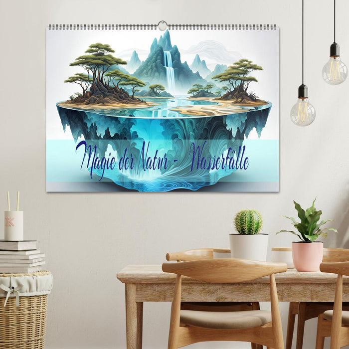 Magie der Natur - Wasserfälle (CALVENDO Wandkalender 2026)