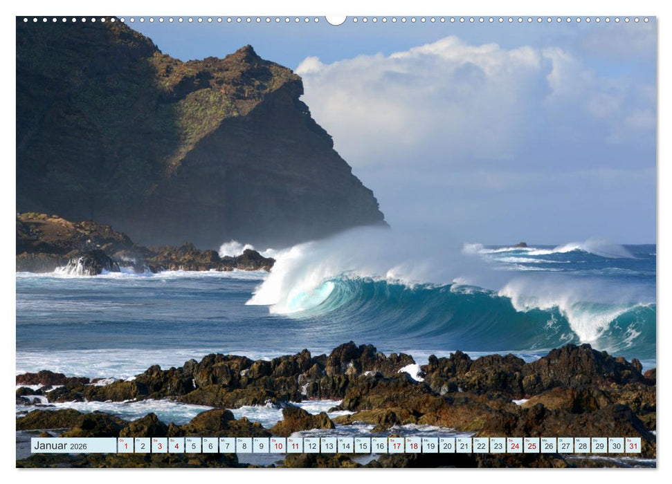 Teneriffa - Insel der Glückseligen (CALVENDO Premium Wandkalender 2026)