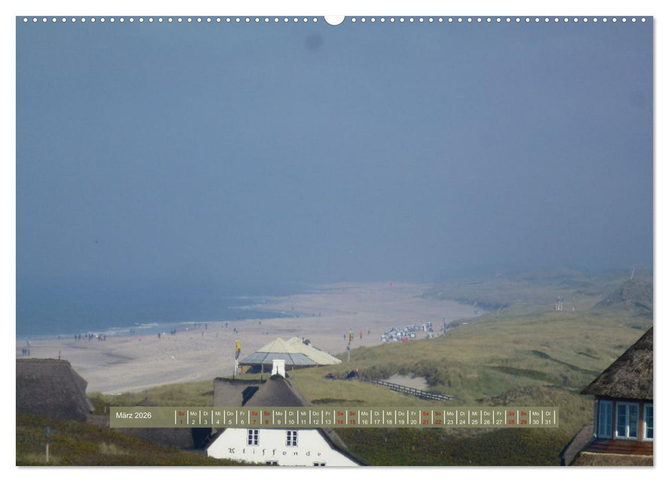 Unendliche Weite Sylts - Faszinierende Landschaftsaufnahmen (CALVENDO Premium Wandkalender 2026)