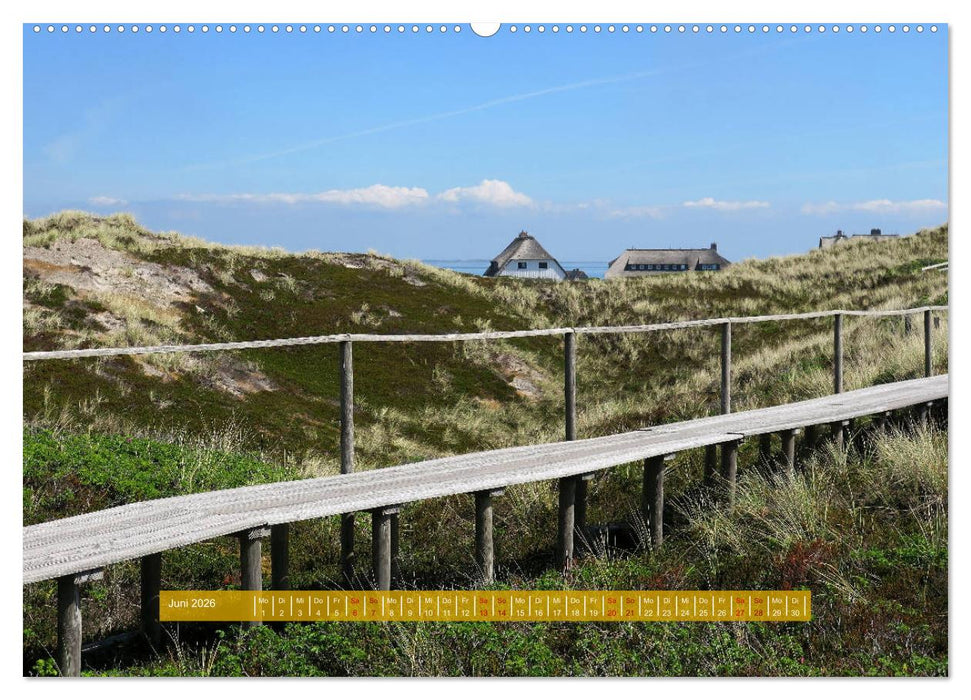 Unendliche Weite Sylts - Faszinierende Landschaftsaufnahmen (CALVENDO Premium Wandkalender 2026)