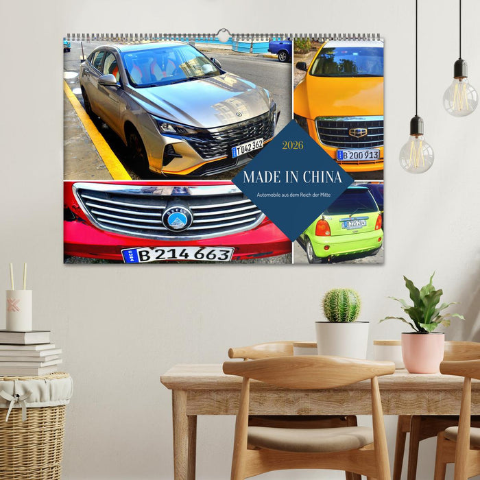 MADE IN CHINA - Automobile aus dem Reich der Mitte (CALVENDO Wandkalender 2026)