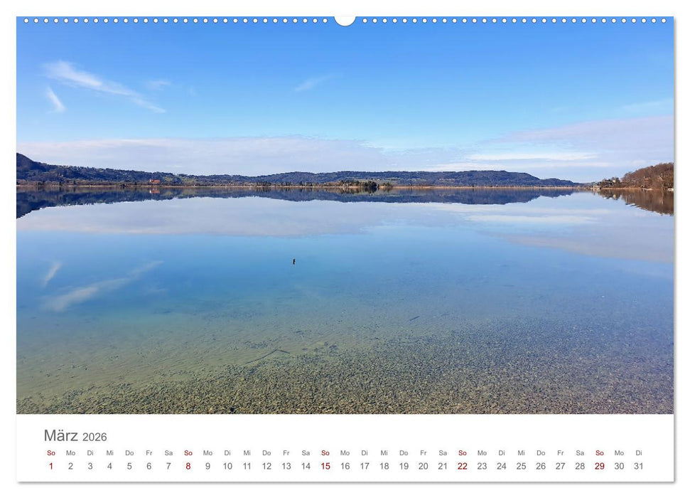 Kochelsee Impressionen - Ein Jahr in Bildern am Ufer der Stille (CALVENDO Premium Wandkalender 2026)