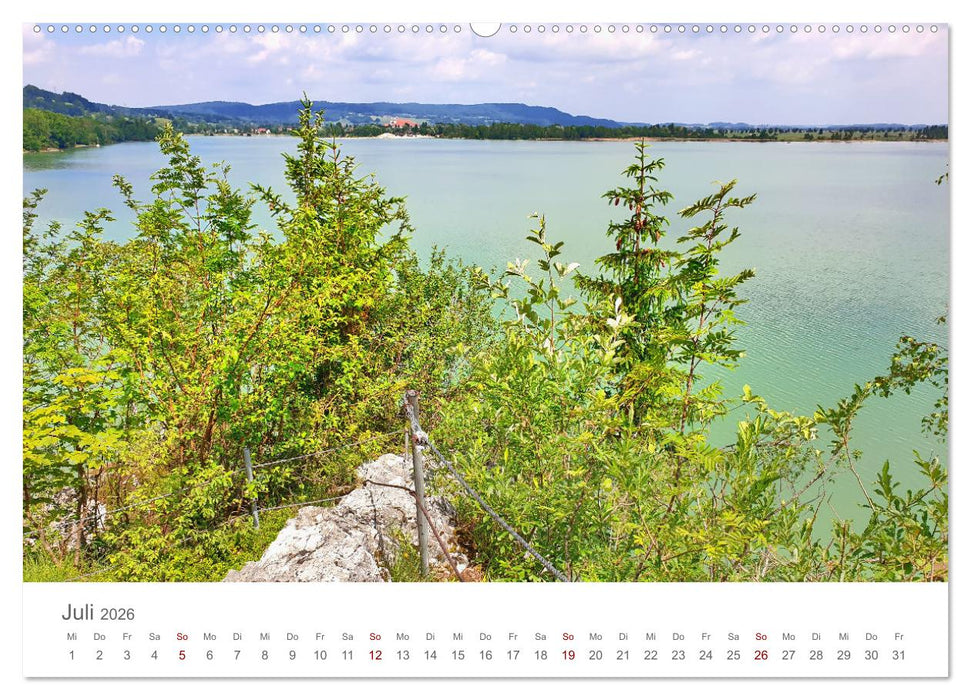Kochelsee Impressionen - Ein Jahr in Bildern am Ufer der Stille (CALVENDO Premium Wandkalender 2026)