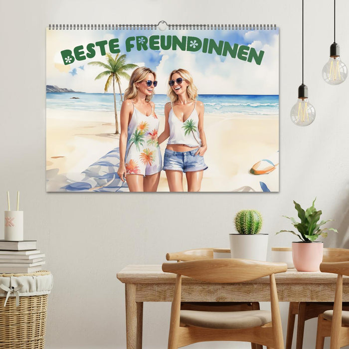 Beste Freundinnen (CALVENDO Wandkalender 2026)