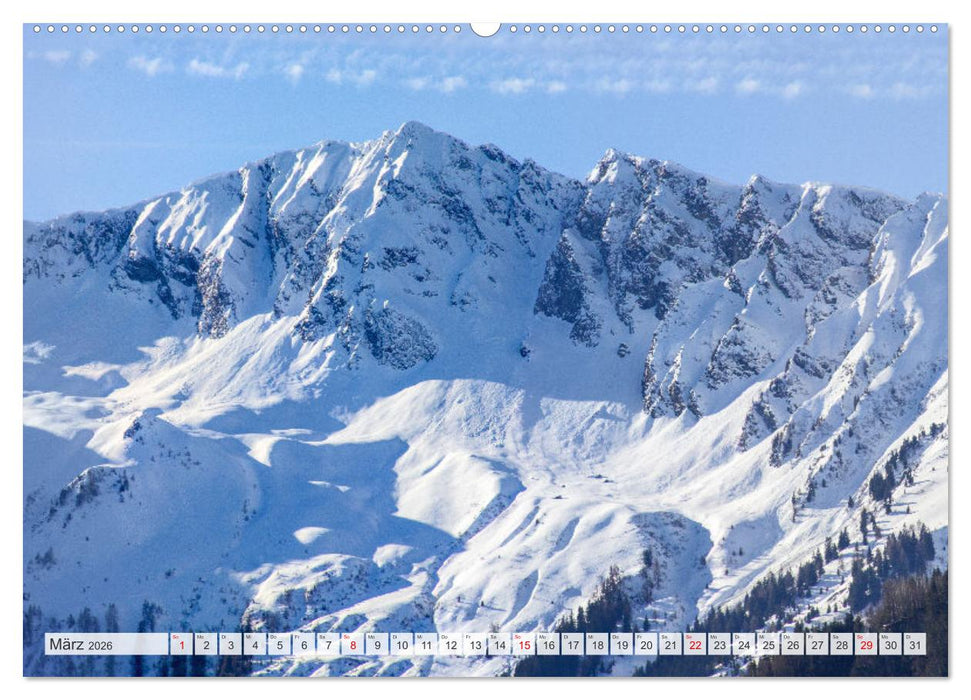 Schöne Grüße aus Uttendorf (CALVENDO Premium Wandkalender 2026)