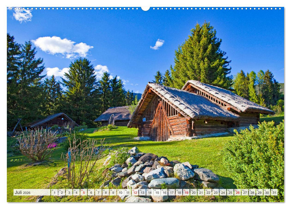 Schöne Grüße aus Uttendorf (CALVENDO Premium Wandkalender 2026)