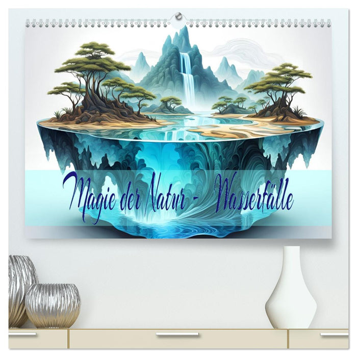 Magie der Natur - Wasserfälle (CALVENDO Premium Wandkalender 2026)