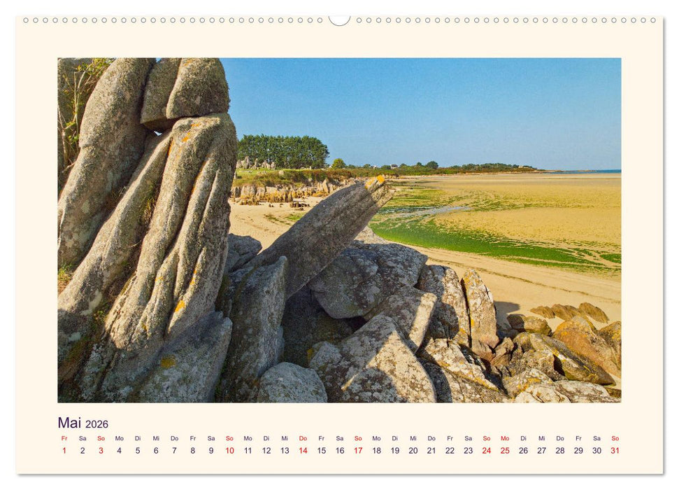 Menhire der Bretagne (CALVENDO Premium Wandkalender 2026)