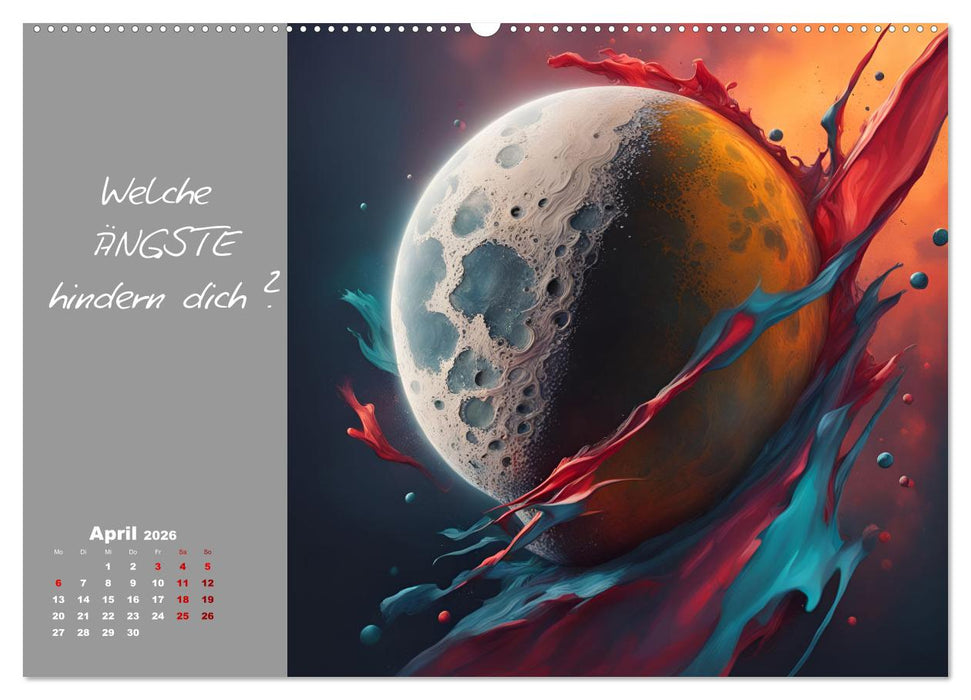 KI Mut - Trau Dich und stell Dir die richtige Frage (CALVENDO Wandkalender 2026)