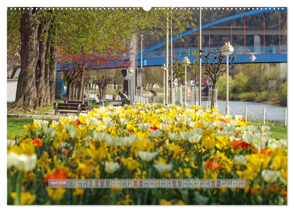 Lahnstein, wo die Lahn in den Rhein fließt (CALVENDO Wandkalender 2026)