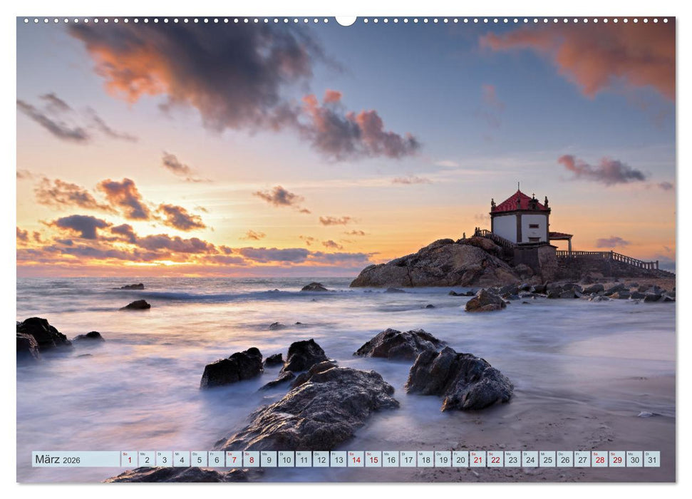 Von Porto bis an die Algarve (CALVENDO Premium Wandkalender 2026)