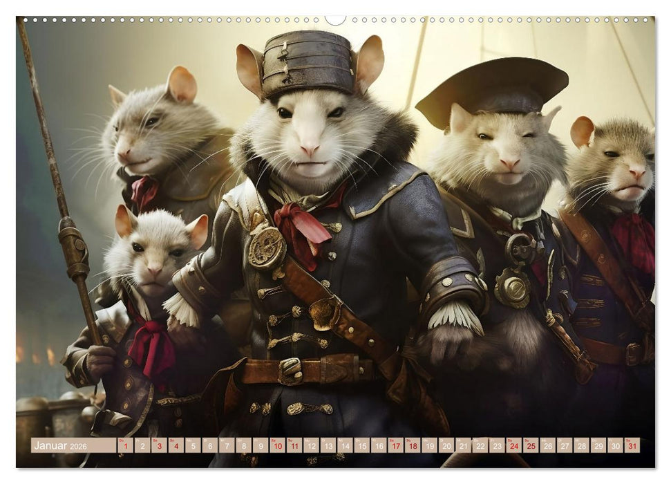 Kommt mit auf Kaperfahrt (CALVENDO Premium Wandkalender 2026)