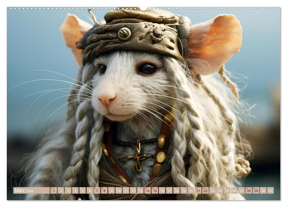 Kommt mit auf Kaperfahrt (CALVENDO Premium Wandkalender 2026)