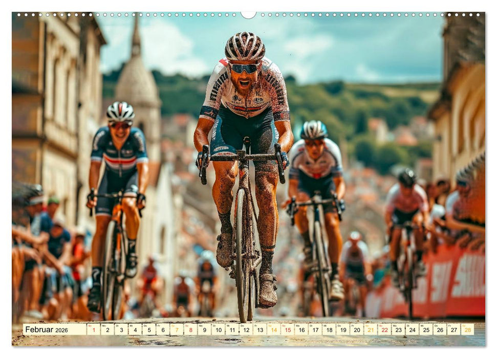Radrennen - tolle Momente (CALVENDO Wandkalender 2026)