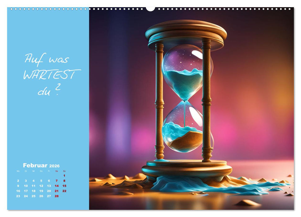 KI Mut - Trau Dich und stell Dir die richtige Frage (CALVENDO Premium Wandkalender 2026)