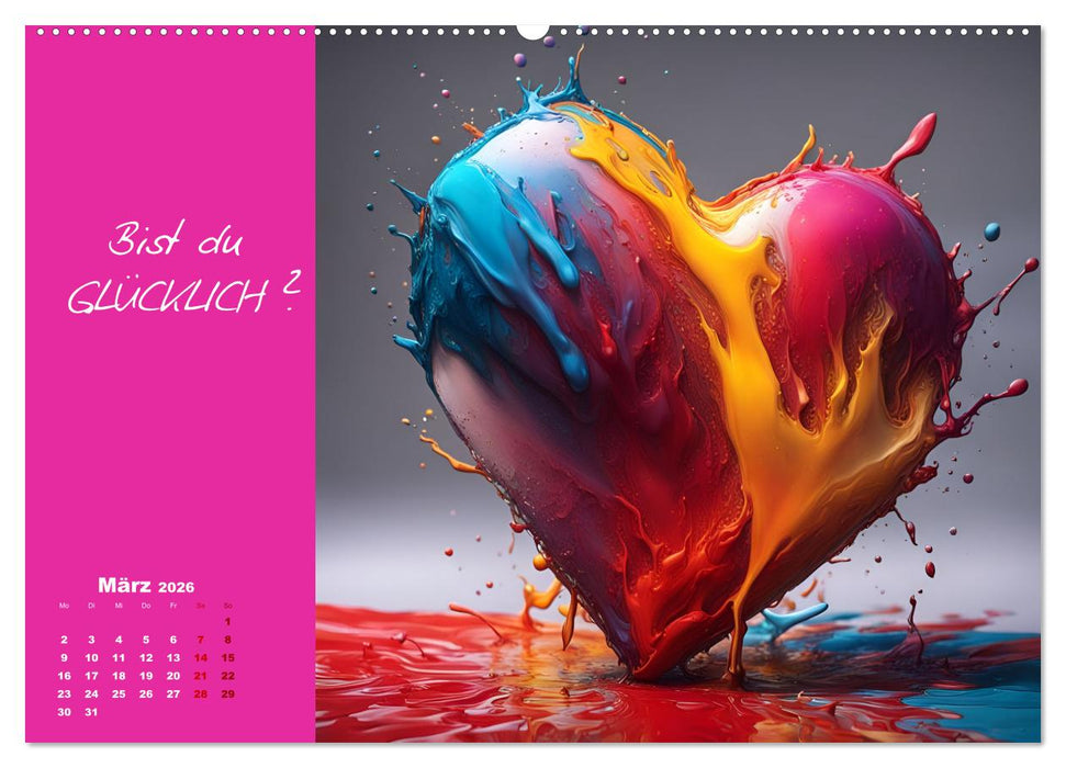 KI Mut - Trau Dich und stell Dir die richtige Frage (CALVENDO Premium Wandkalender 2026)