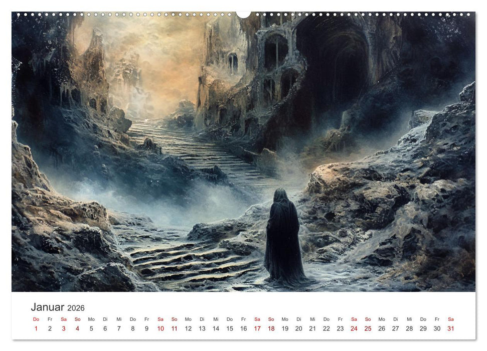 Das Reich der flüsternden Schatten (CALVENDO Wandkalender 2026)