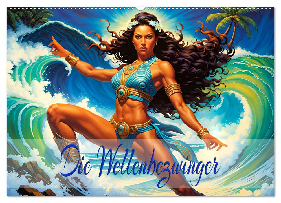 Die Wellenbezwinger (CALVENDO Wandkalender 2026)