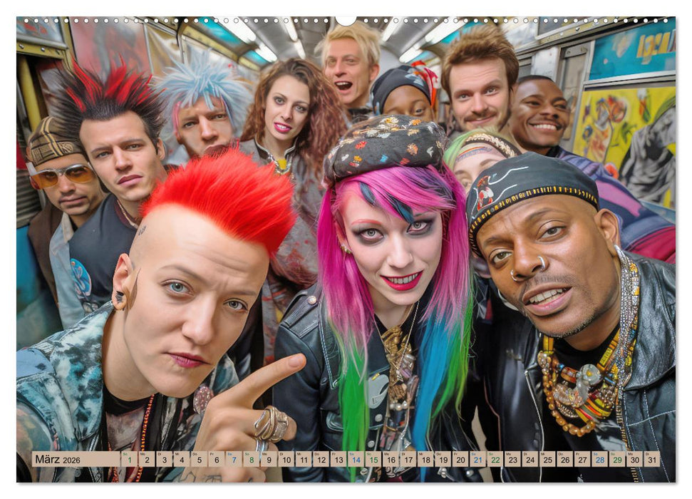 Wundervolle Zeitreise (CALVENDO Premium Wandkalender 2026)