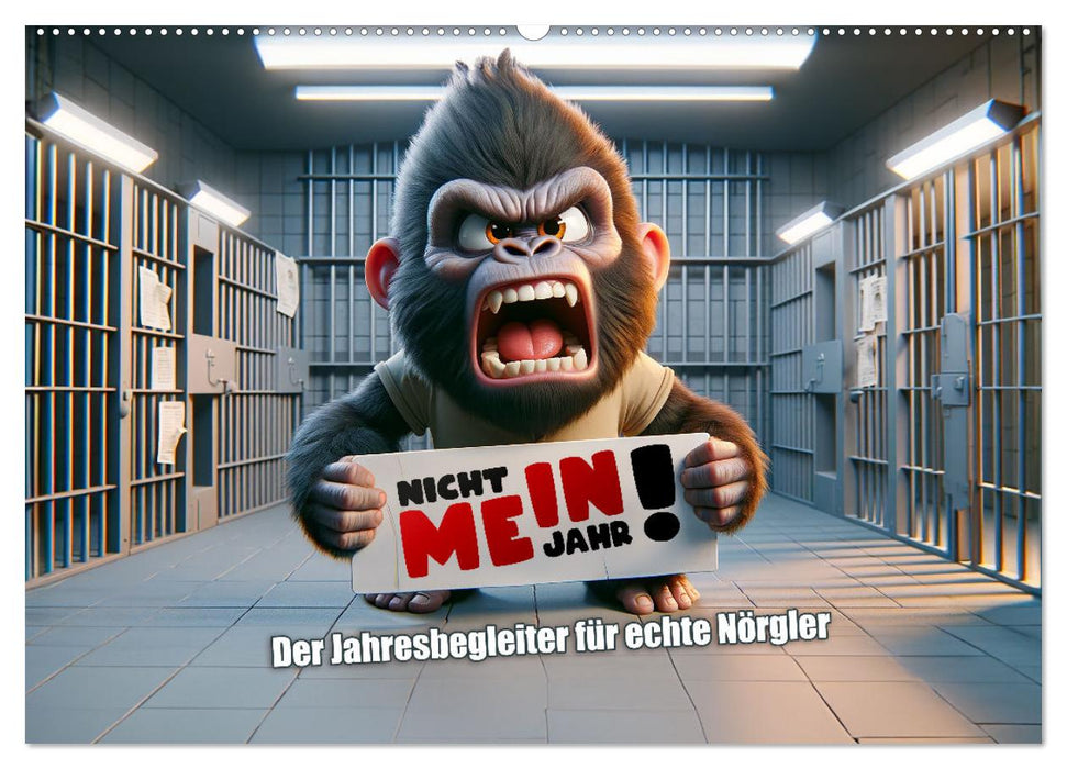 Nicht mein Jahr: Der Jahresbegleiter für echte Nörgler (CALVENDO Wandkalender 2026)