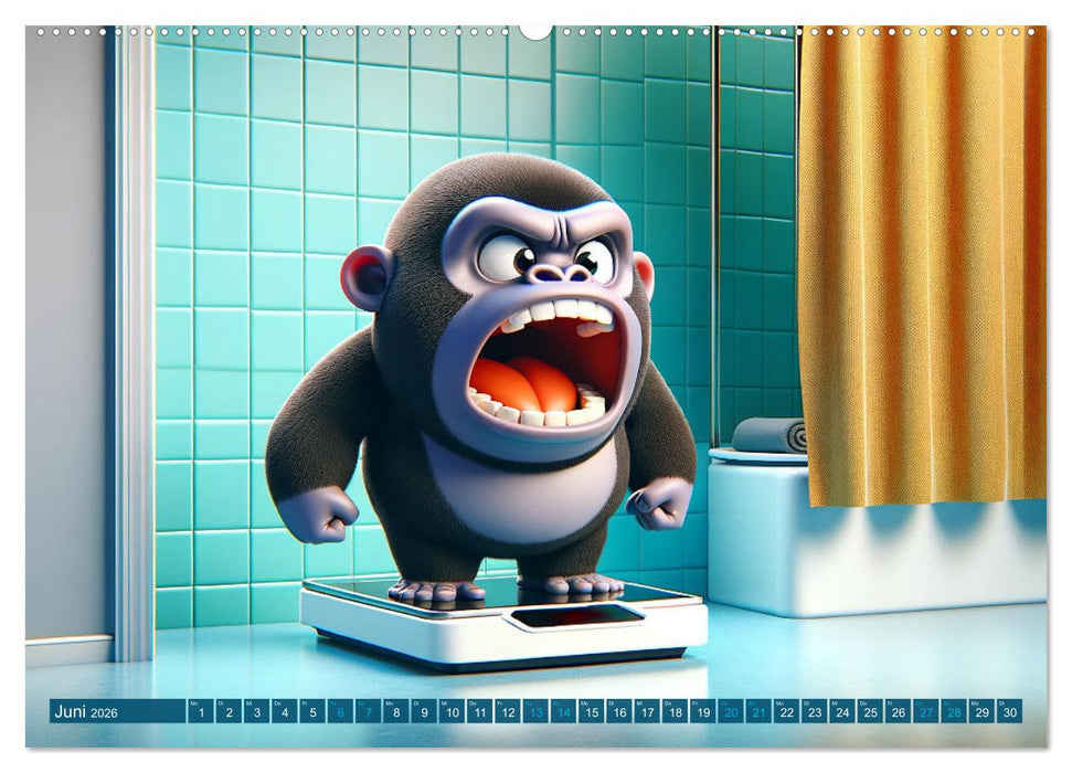 Nicht mein Jahr: Der Jahresbegleiter für echte Nörgler (CALVENDO Wandkalender 2026)