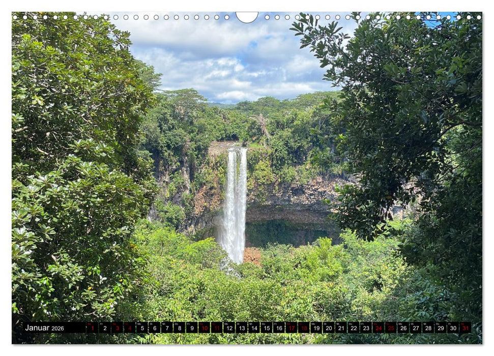 Mauritius Paradies im Indischen Ozean (CALVENDO Wandkalender 2026)