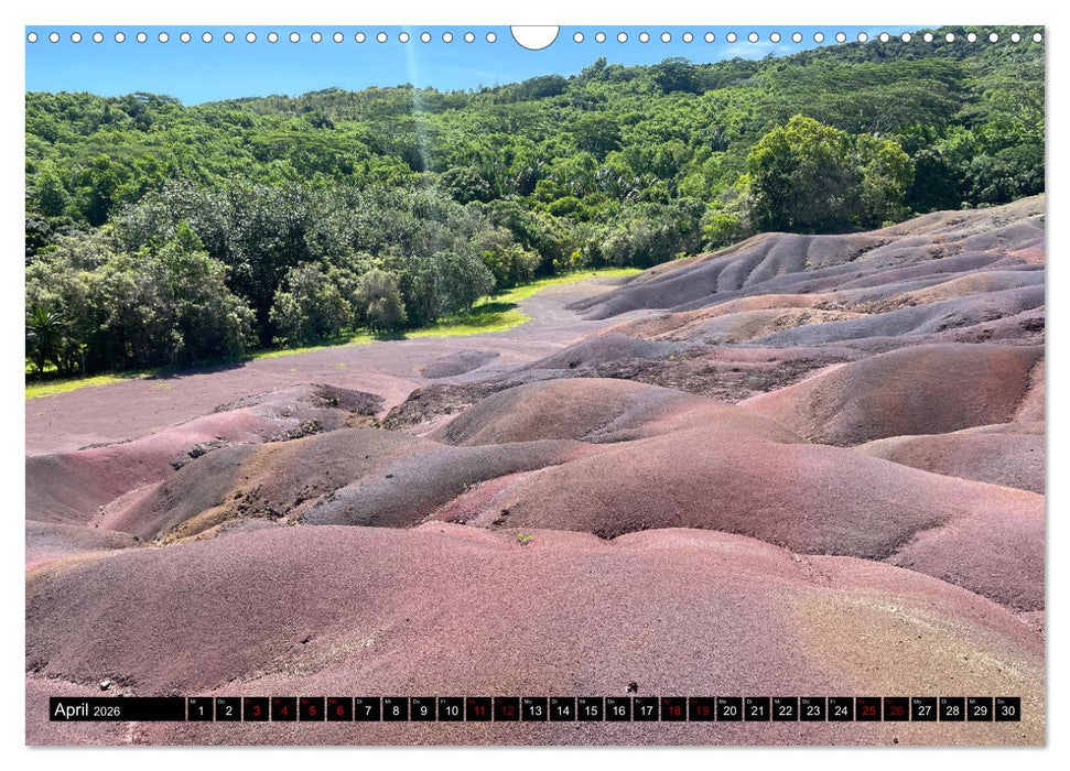 Mauritius Paradies im Indischen Ozean (CALVENDO Wandkalender 2026)