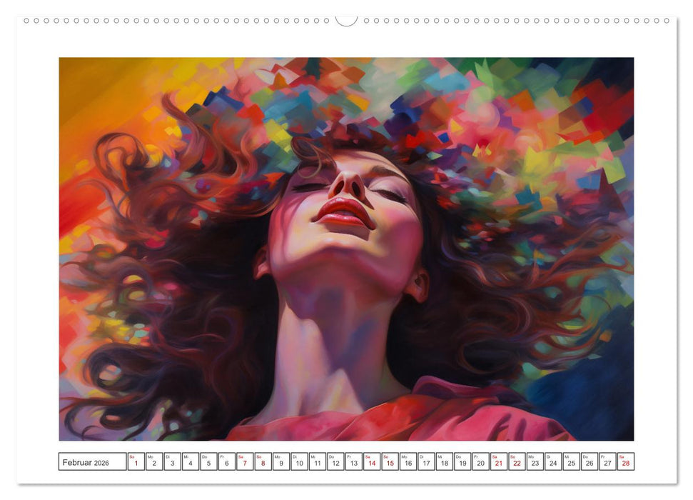 Popart Prinzessin (CALVENDO Wandkalender 2026)