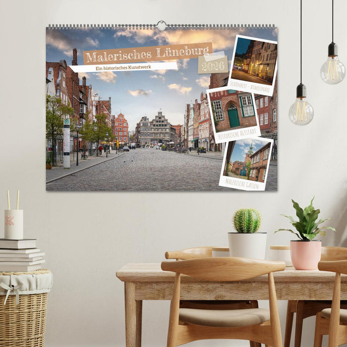 Malerisches Lüneburg (CALVENDO Wandkalender 2026)