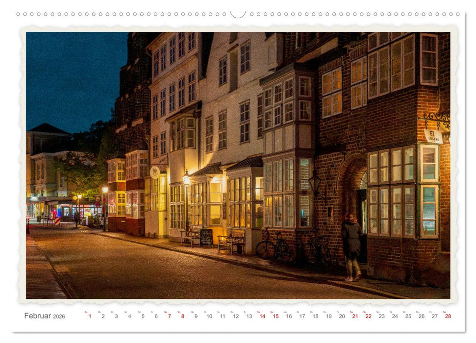 Malerisches Lüneburg (CALVENDO Wandkalender 2026)