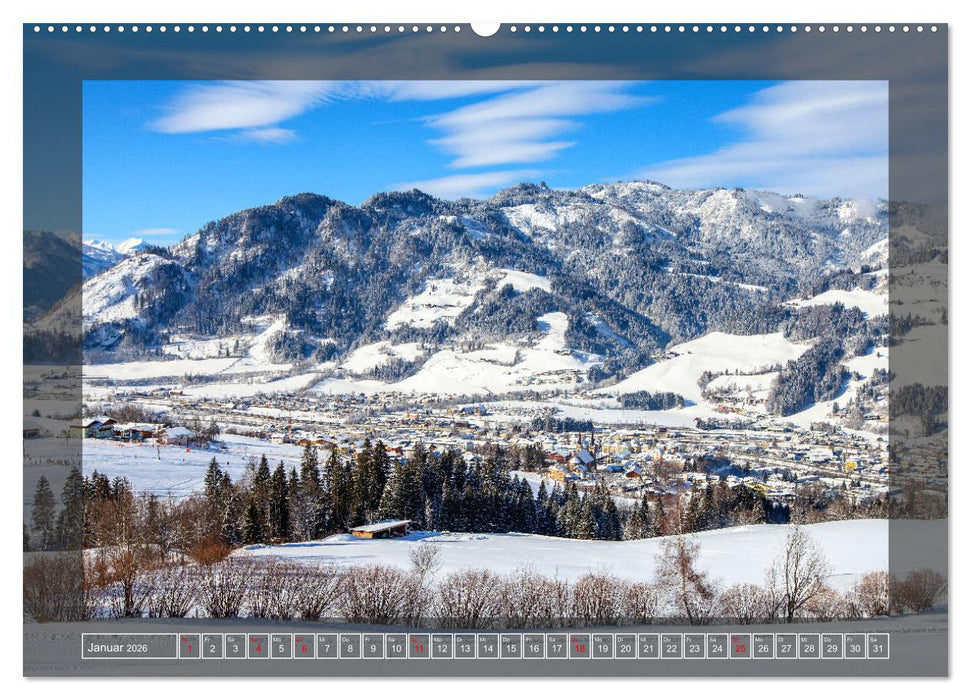 St.Johann im Pongau (CALVENDO Premium Wandkalender 2026)