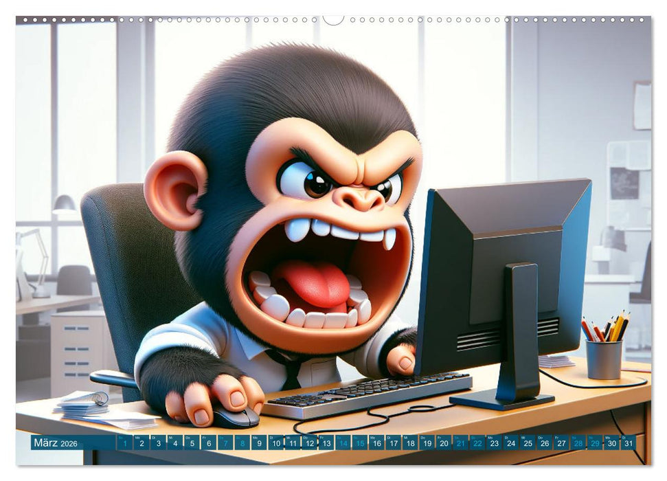 Nicht mein Jahr: Der Jahresbegleiter für echte Nörgler (CALVENDO Premium Wandkalender 2026)