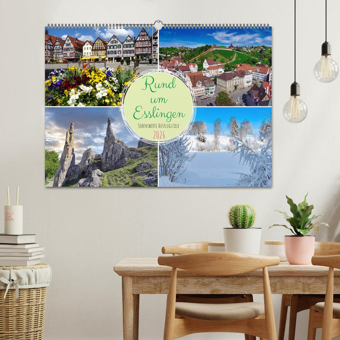 Rund um Esslingen (CALVENDO Wandkalender 2026)
