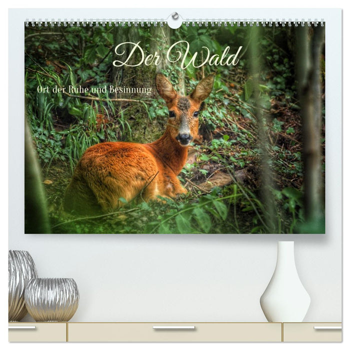 Der Wald - Ort der Ruhe und Besinnung (CALVENDO Premium Wandkalender 2026)