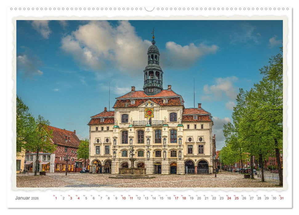 Malerisches Lüneburg (CALVENDO Premium Wandkalender 2026)