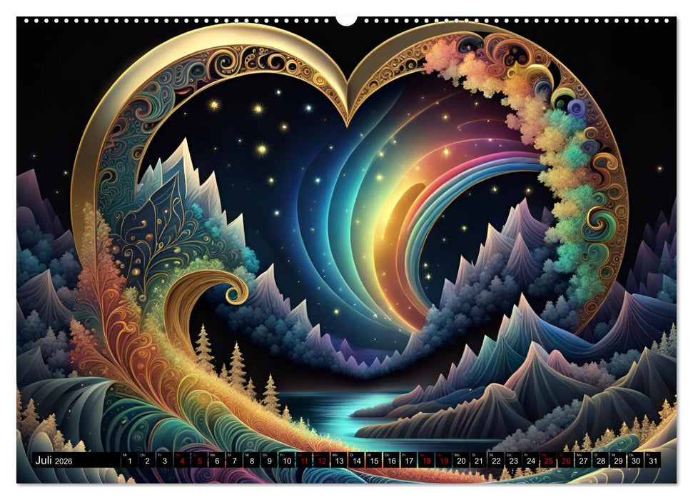 Zauberhafte Mondnächte (CALVENDO Premium Wandkalender 2026)