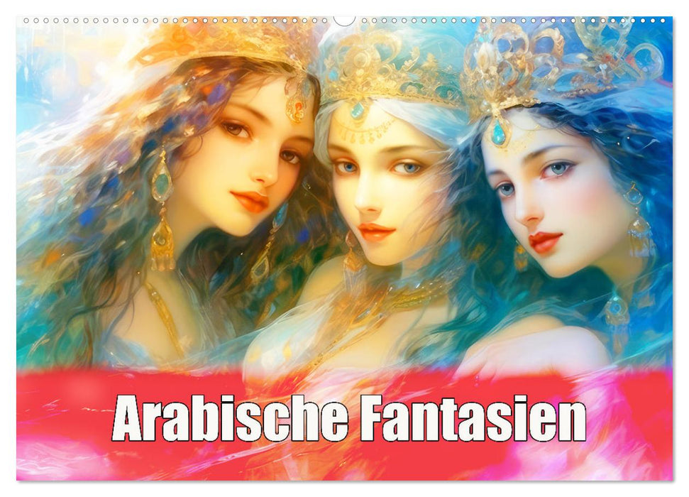 Arabische Fantasien (CALVENDO Wandkalender 2026)
