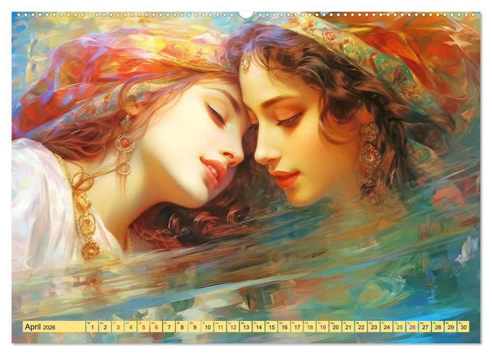 Arabische Fantasien (CALVENDO Wandkalender 2026)