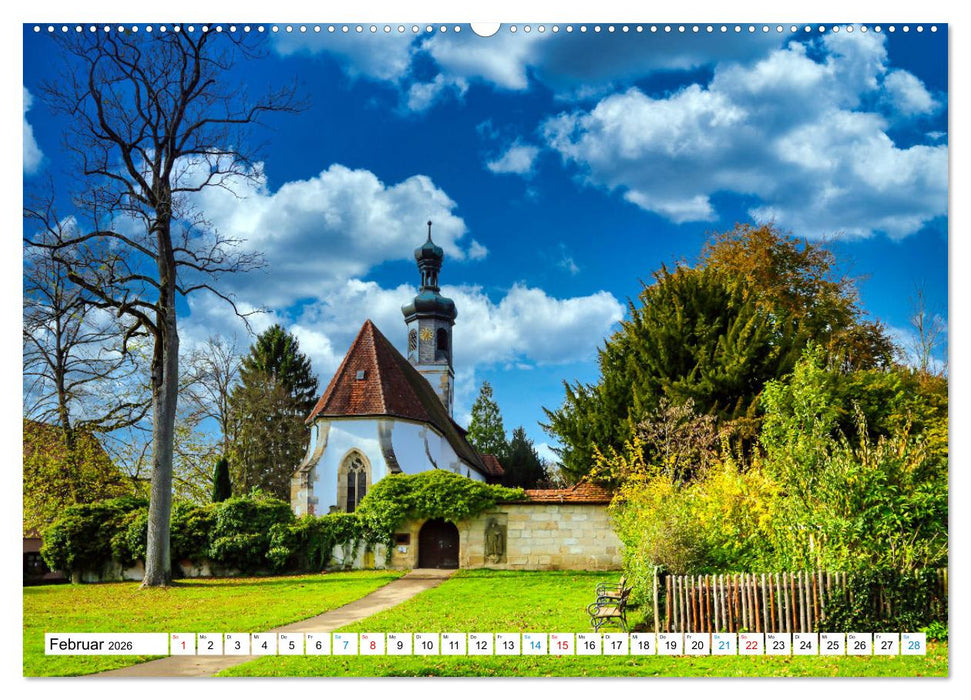 Rund um Esslingen (CALVENDO Premium Wandkalender 2026)