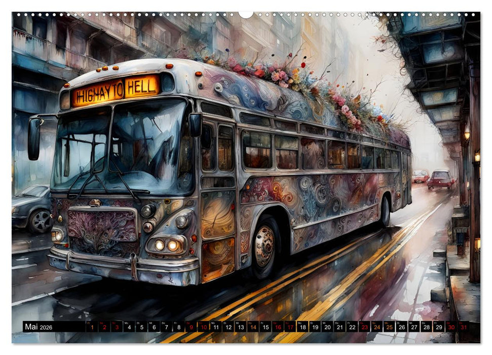 Buntes zum Fortbewegen (CALVENDO Wandkalender 2026)